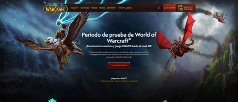 World of Warcraft®: Prueba gratis .